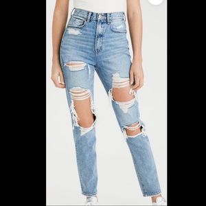 AE Highest Waist Mom Jeans